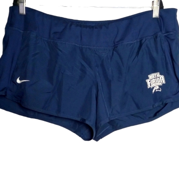 Nike Pants - XXL NIKE SHORTS Dri-fit Wicking Workout Running Built in Panty Navy Blue Florida